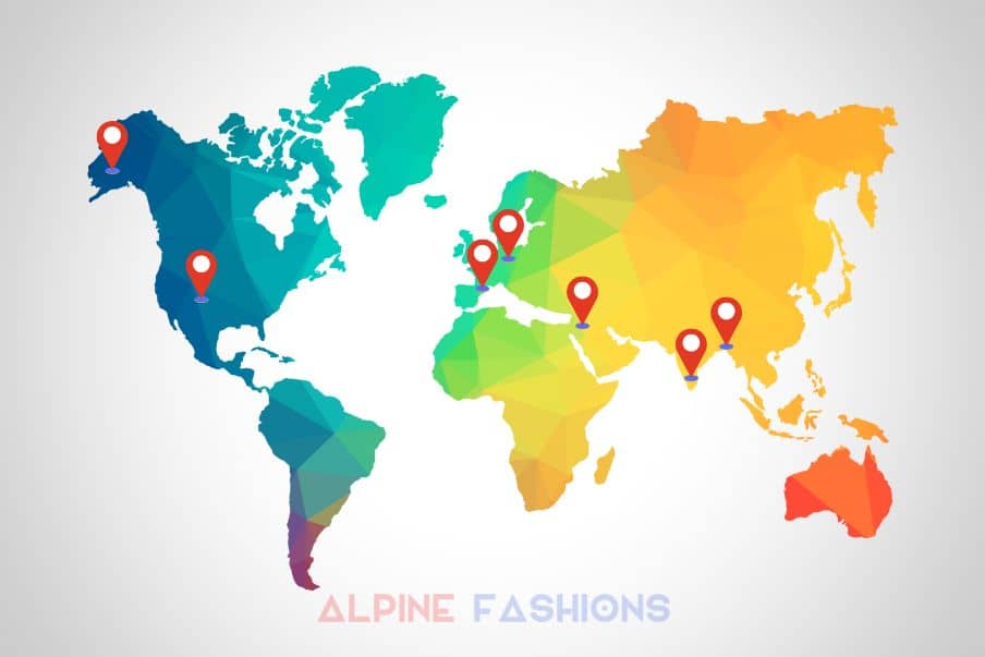 Alpine Fashions will source vendors from across the world for your garment manufacturing needs